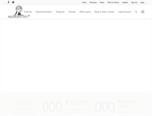 Tablet Screenshot of neuropetvet.com